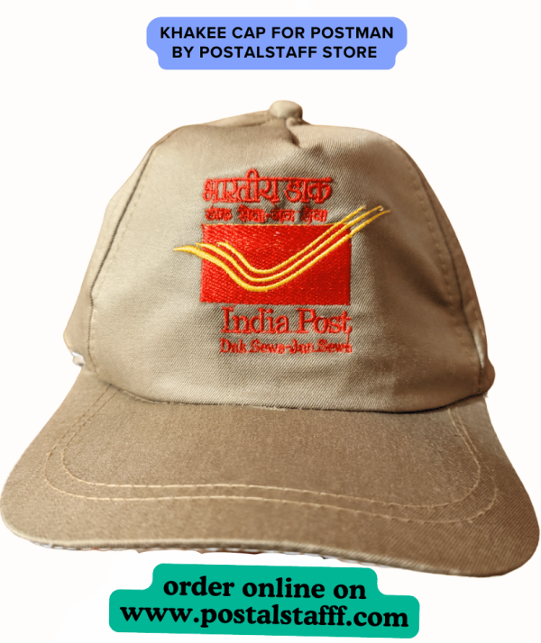 Indiapost Postman Cap - New Indiapost logo